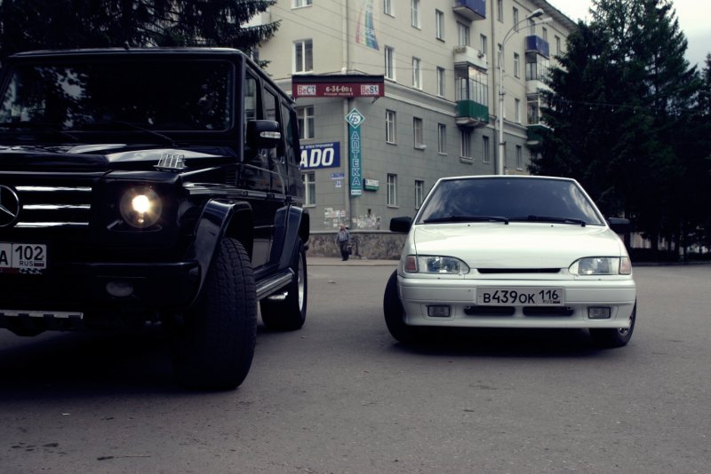 Нива 2121 под Гелик