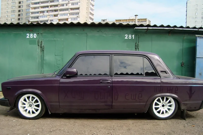 ВАЗ 2107 занижение -50