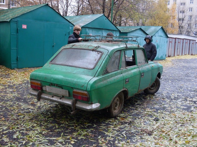 Москвич 412 Комби зеленый