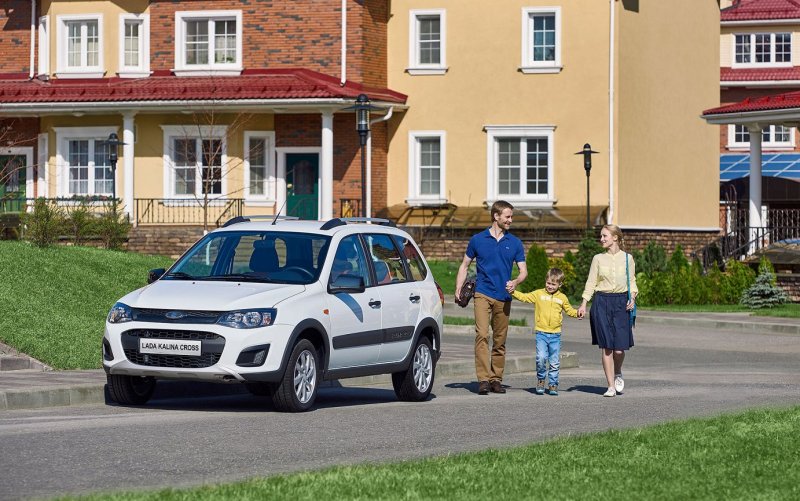 Калина кросс универсал с прицепом