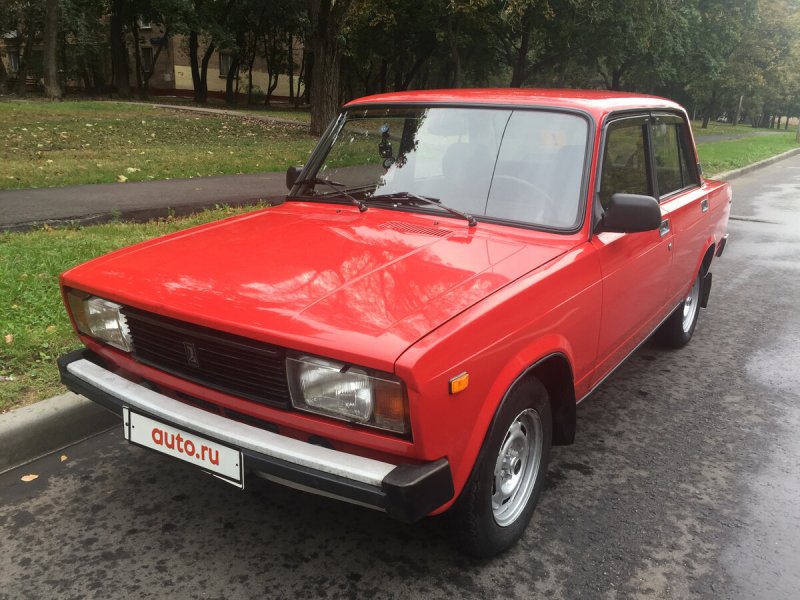Лада 2105 красная
