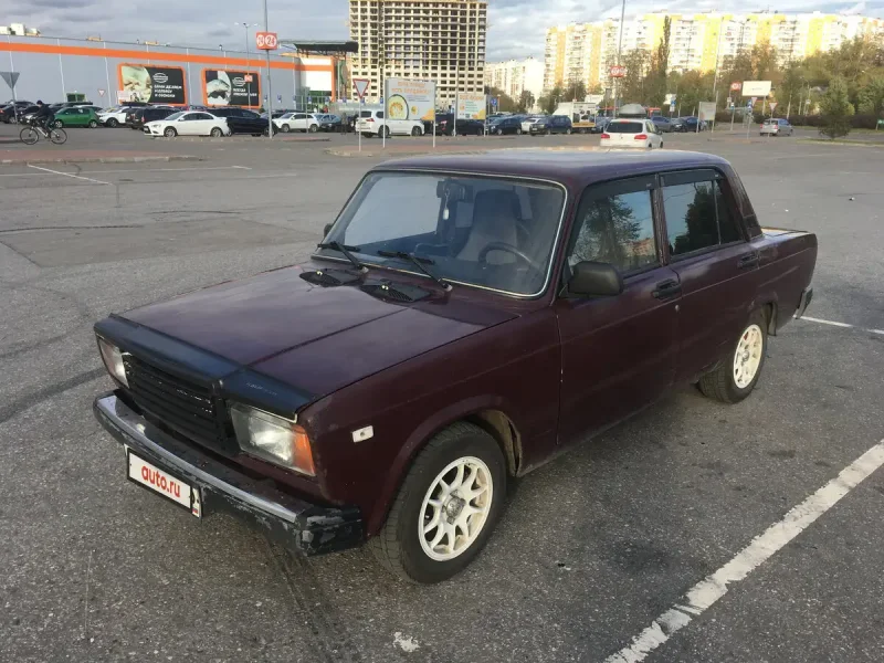 Лада 2107 Вишневая