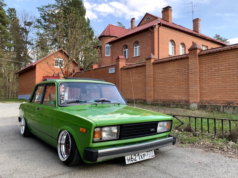ВАЗ 2105 зеленая
