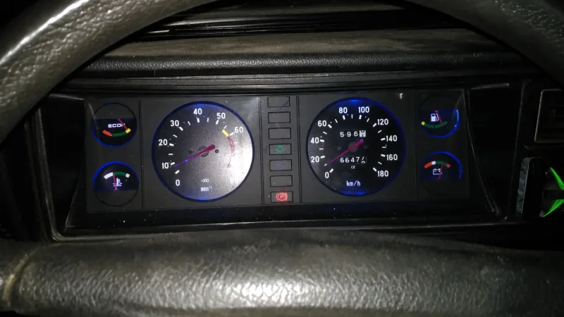 Lada 2107 приборная панель