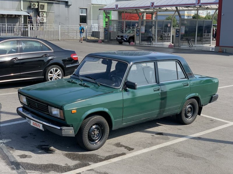 ВАЗ 2105 зеленая