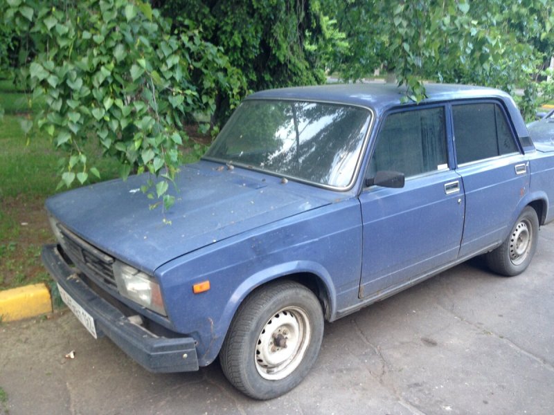 Голубая 481 ВАЗ 2105