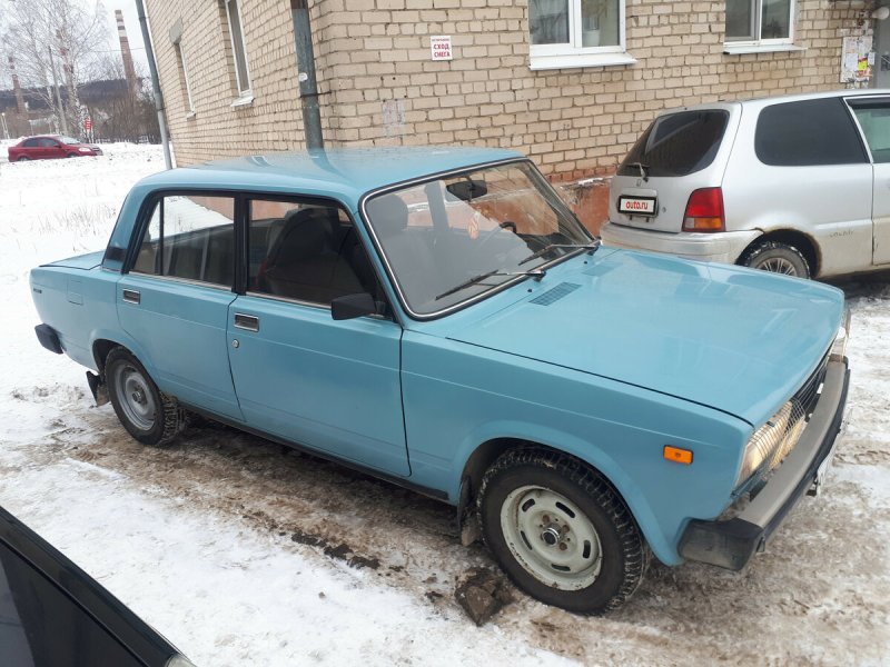 ВАЗ 2105 голубой 1989