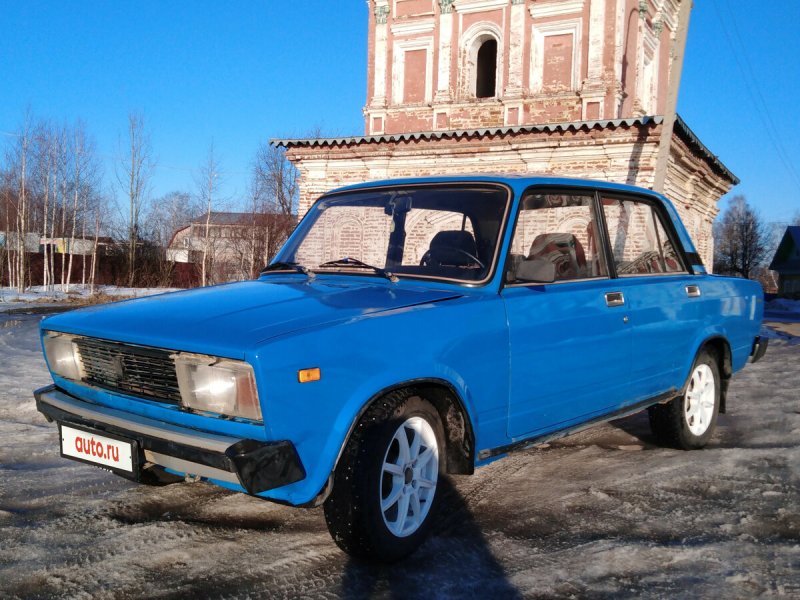 ВАЗ 2105 голубая Адриатика