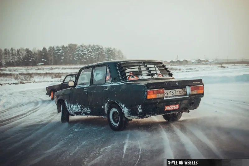 Lada 2107 дрифт