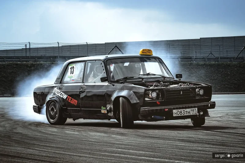 Lada 2107 дрифт