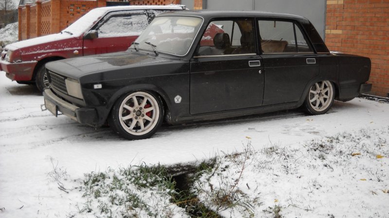 ВАЗ 2107 на дисках r15