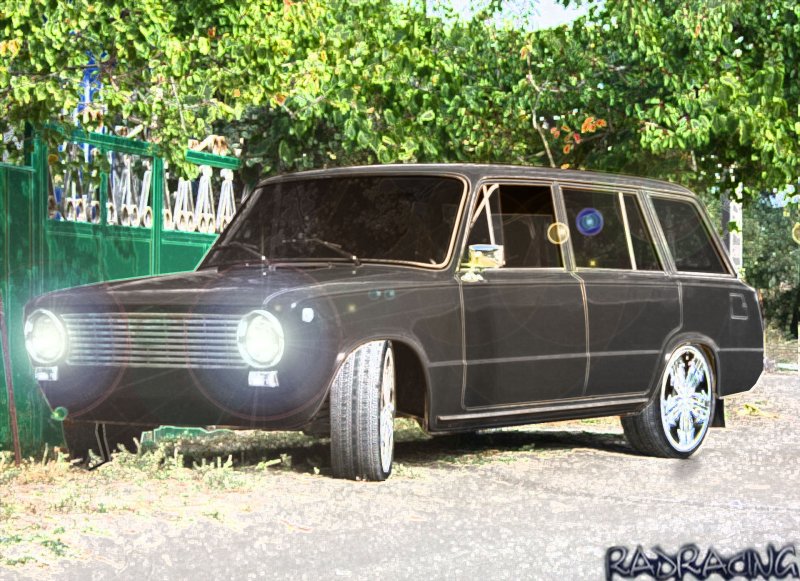 ВАЗ 2102 черная