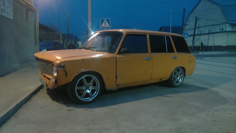 ВАЗ 2102 тёмно синий металик