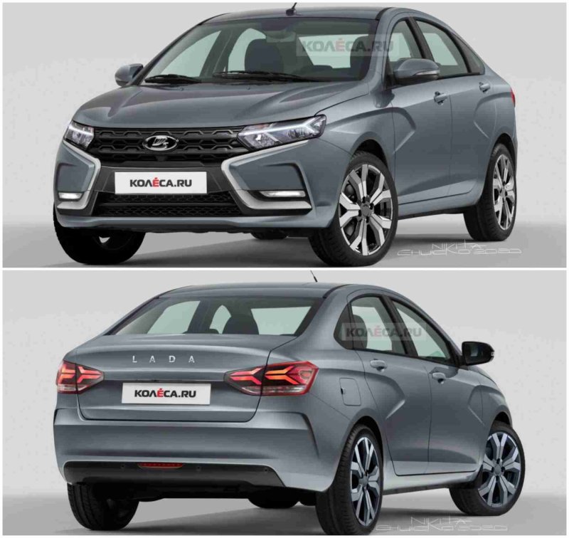 Новая Лада Веста 2022 Рестайлинг