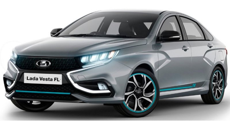 Новая Lada Vesta FL 2022