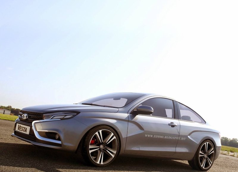 Новая Lada Vesta FL 2022