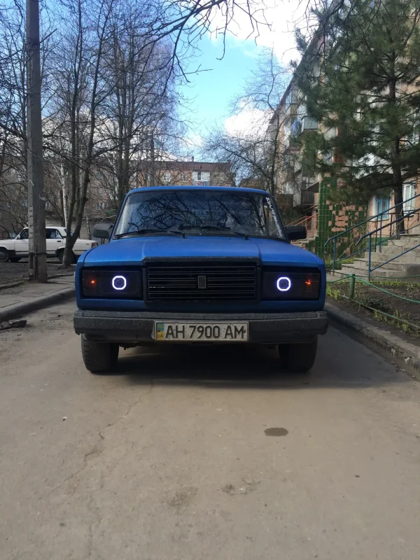 Линзовые фары на ВАЗ 2107