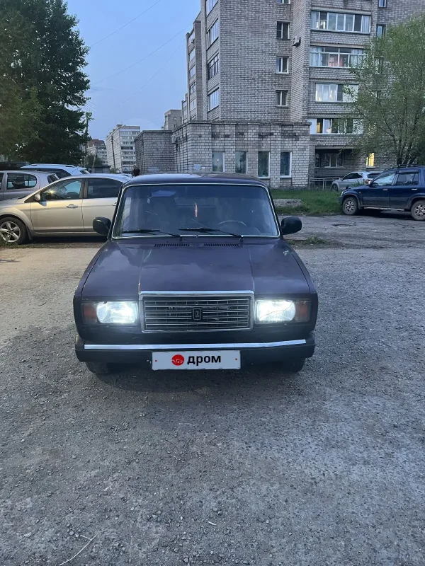 ВАЗ 2107 тёмно зелёная