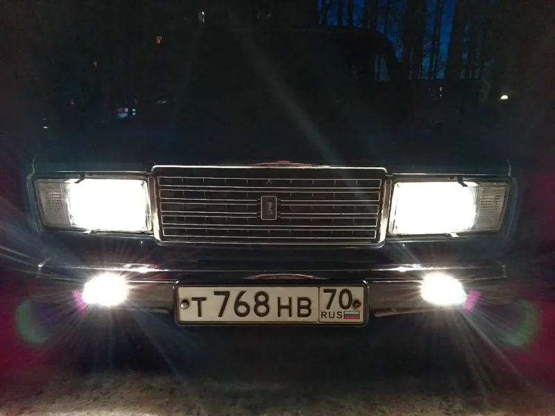 Светодиодные лампы на ВАЗ 2107