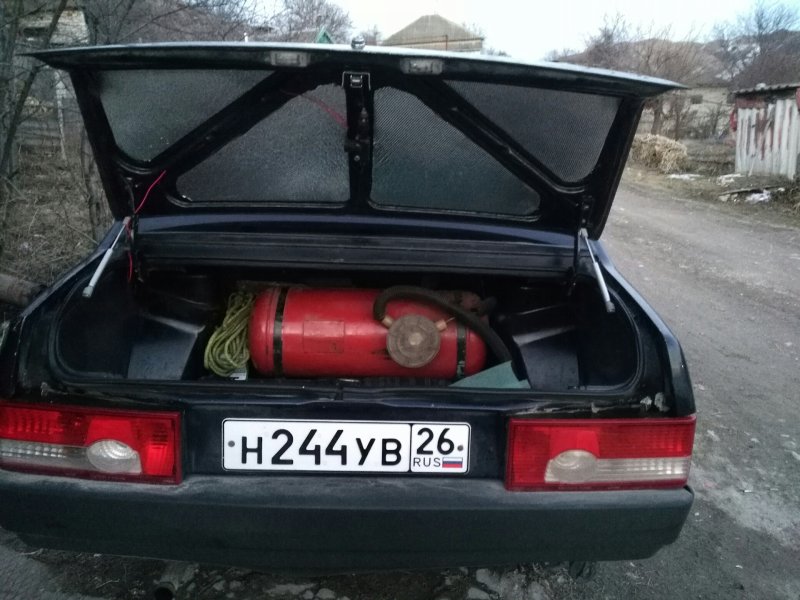 Переделка крышки багажника ВАЗ 2109