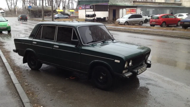 ВАЗ 2106 темно зеленая тонированная