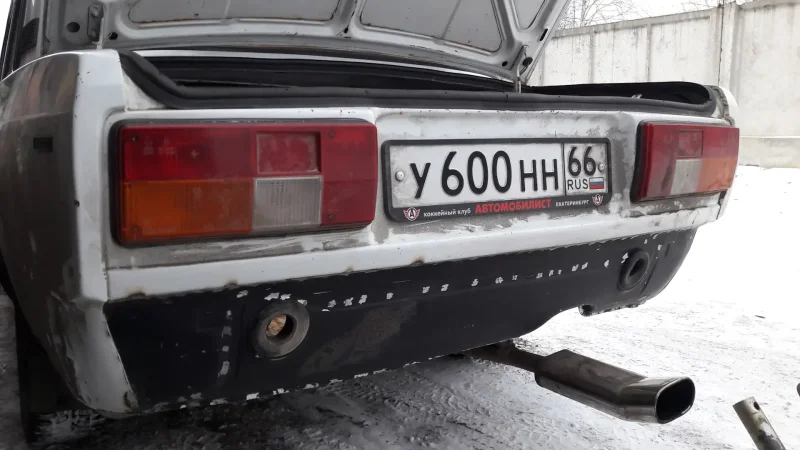 Задний фартук ВАЗ 2103