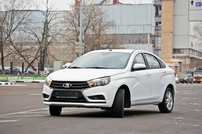 Lada Vesta gfl11 белая