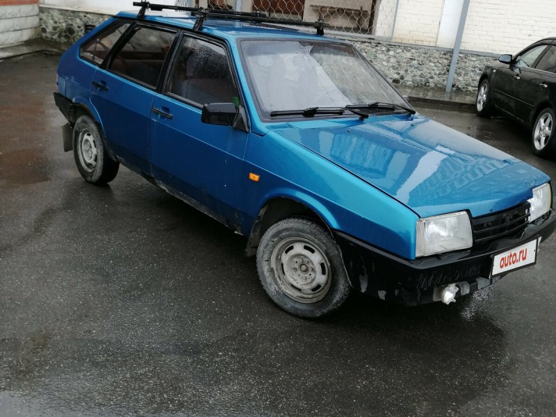 ВАЗ 2109 Сток синяя