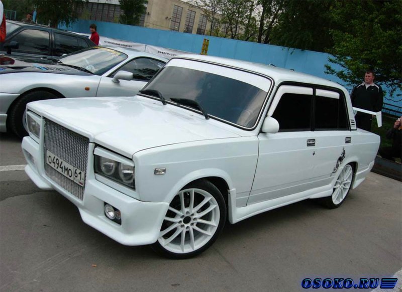 ВАЗ 2107 тюнингованные