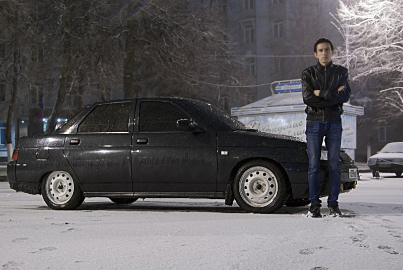 ВАЗ 2110 на штампах r15