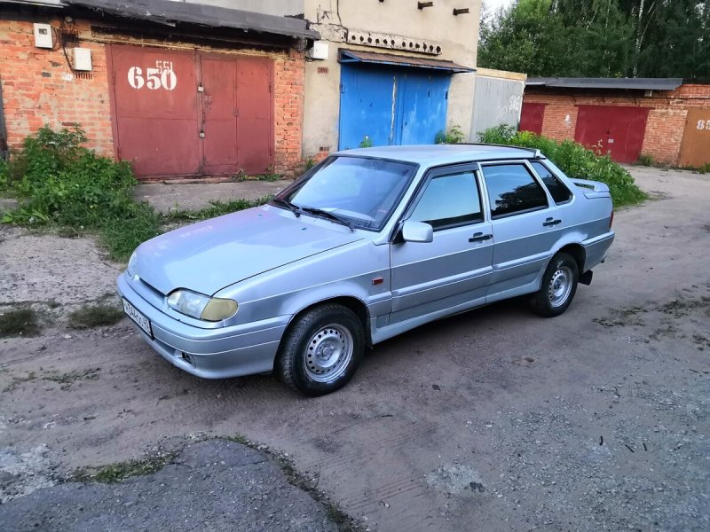 ВАЗ 2115 серо желтый