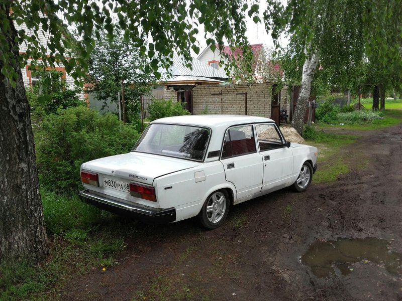 Рельсы на ВАЗ 2107 r16