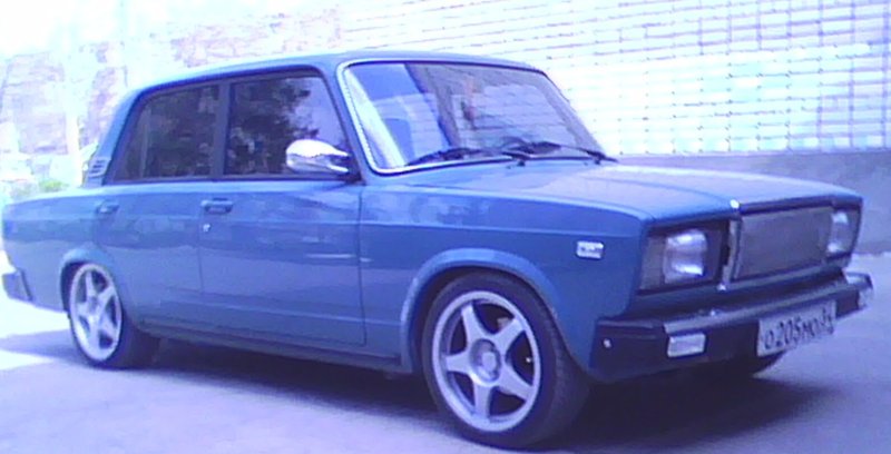 ВАЗ 2107 на дисках r15