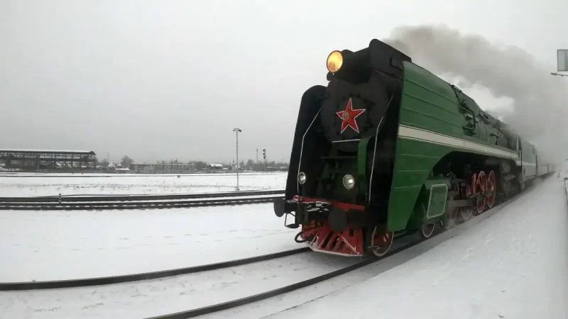 Рождественский ретро поезд Иваново Шуя