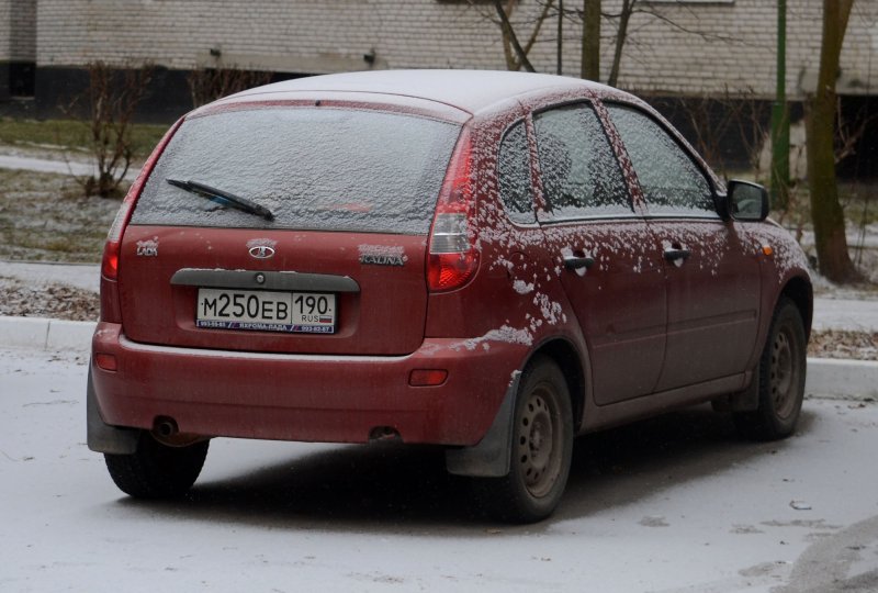 Lada 1119 Kalina серебристый