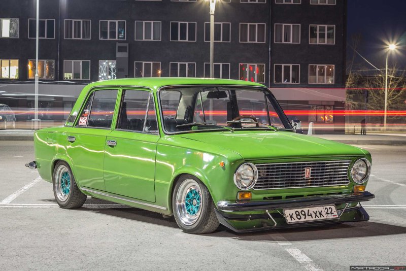 ВАЗ 2101 стенс зеленая