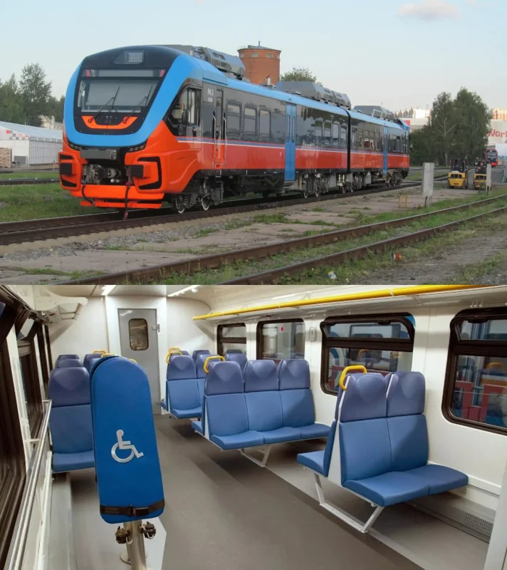 Рельсовый автобус ра-2 Переславль-Залесский