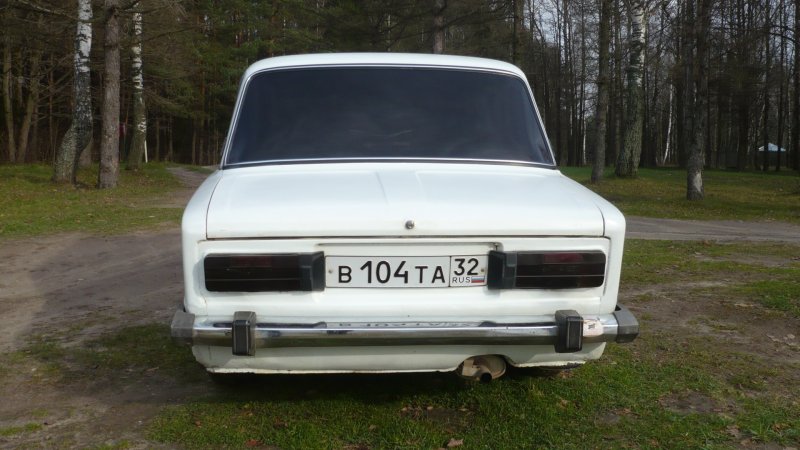 ВАЗ 2106 белая тонировка