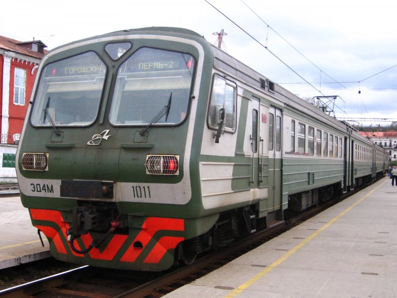 Городская электричка Пермь