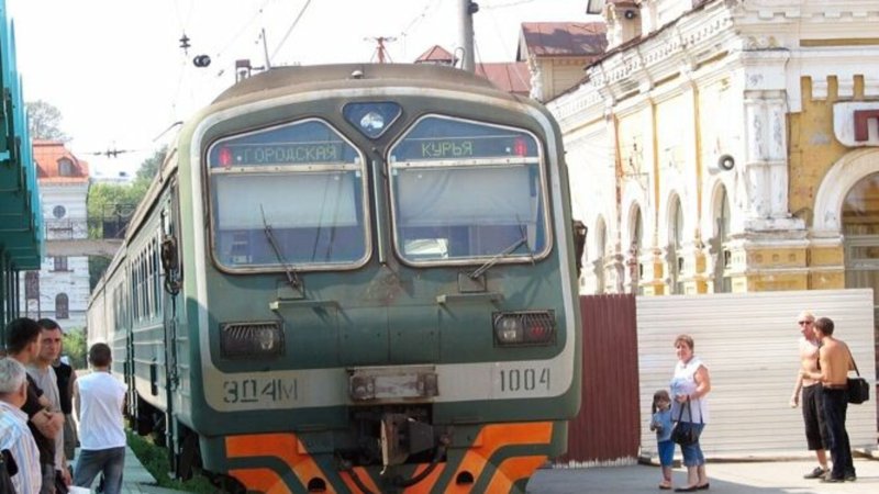 Электропоезд Горнозаводск Пермь