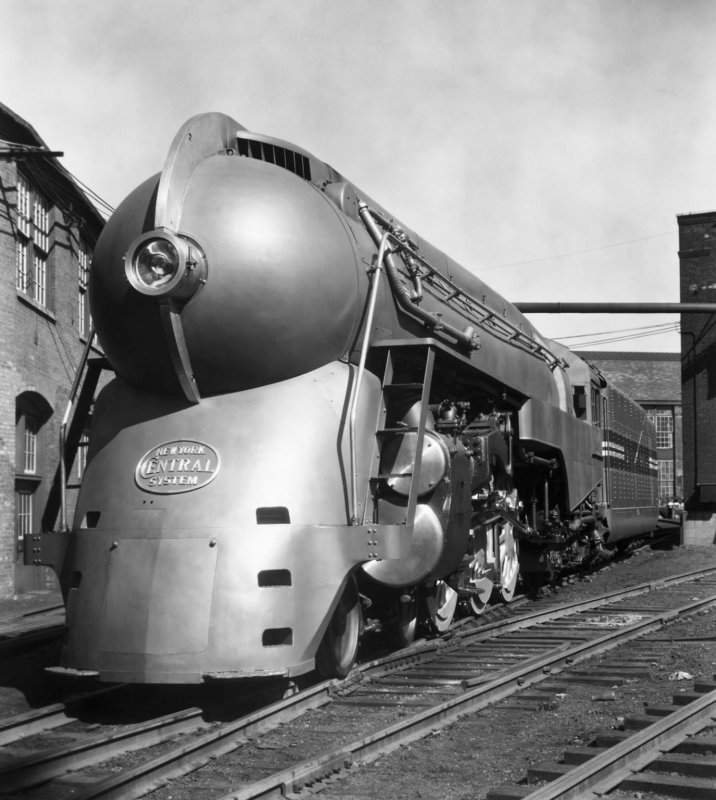 Локомотив New York Central Railroad. Генри Дрейфус