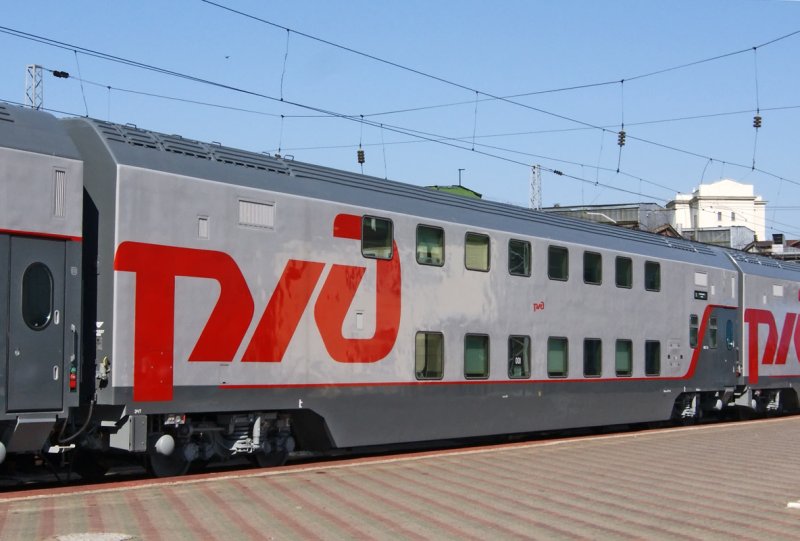 Поезд 006а Санкт-Петербург Москва двухэтажный