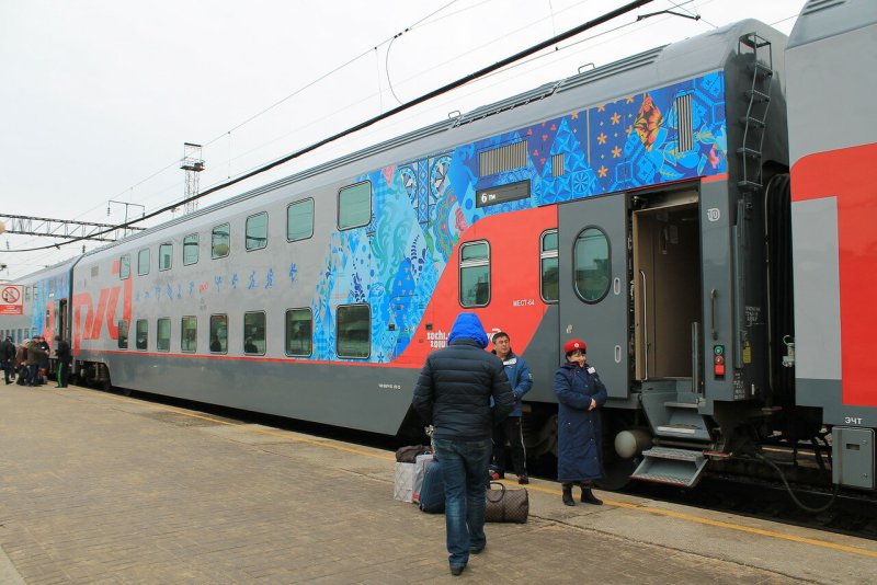 104ж Адлер Москва двухэтажный