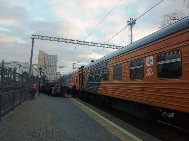 Поезд Москва Рига