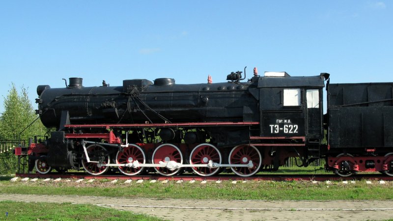 Паровоз «br52 трофейный в ТЭ