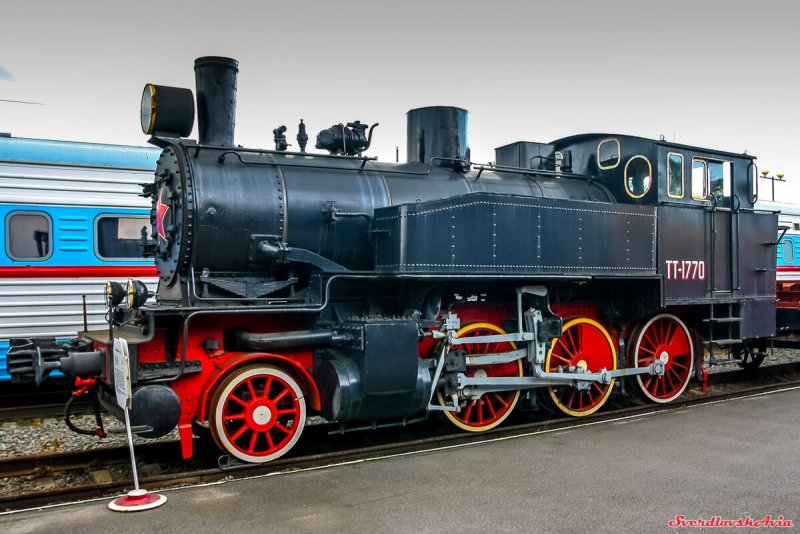 Советский паровоз танк ТТ-1770