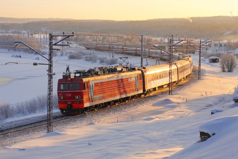 Железная дорога Мурманск Мурманская