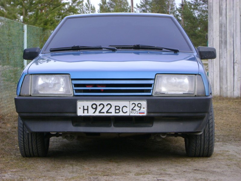 ВАЗ 2109 черная стенс