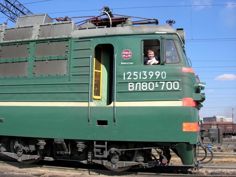Вл80с кабина