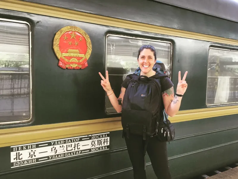 Поезд Улан Батор Пекин